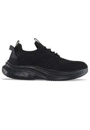 Tenis Para Caminar Sonivo Negro-Negro Croydon Para Hombre