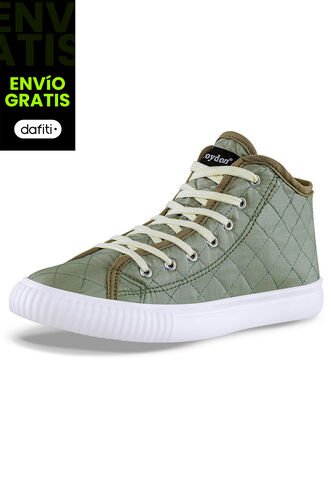 Botines Taliba Alto Verde Croydon Para Mujer Croydon