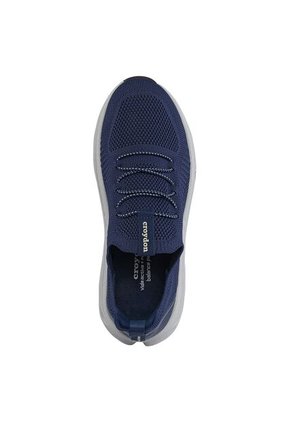 Tenis Para Caminar Sefican Azul Osc Croydon Para Hombre