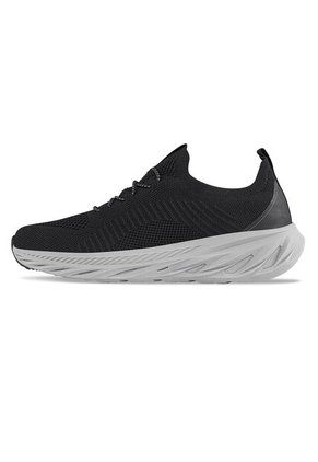 Tenis Para Caminar Sefican Negro Croydon Para Hombre