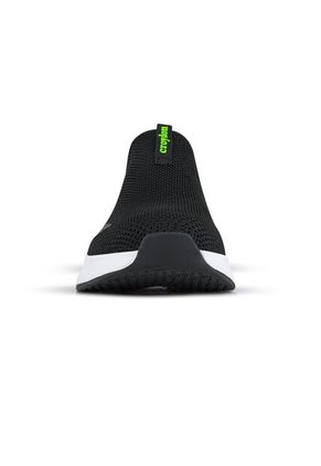 Tenis Para Caminar Temis Negro-Blanco Croydon Para Hombre