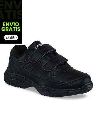 Tenis Colegial 11 New Negro Para Niña Y Niño Croydon Croydon