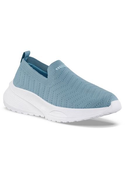 Tenis Para Caminar Slom Azul Croydon Para Mujer