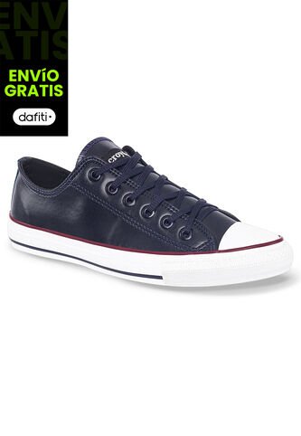 Tenis Discovery Bajo New Azul Para Hombre Y Mujer Croydon Croydon