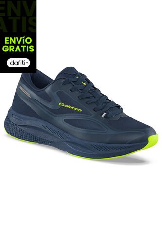 Tenis Running Dafet Azul Osc Croydon Para Hombre Croydon