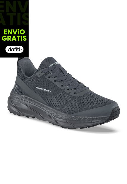 Tenis Running Xinde Gris Osc Para Hombre Croydon