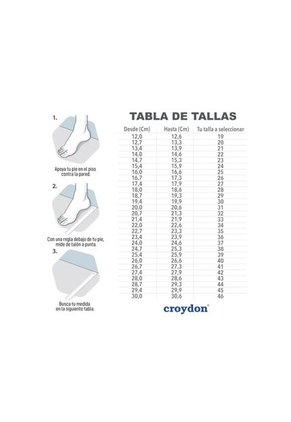 Tenis Running Dafet Azul Osc Croydon Para Hombre