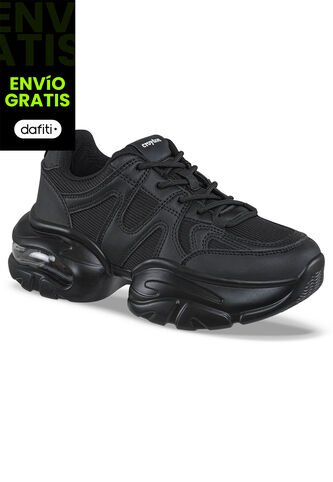 Tenis Urbanos Rini Negro Croydon Para Mujer Croydon