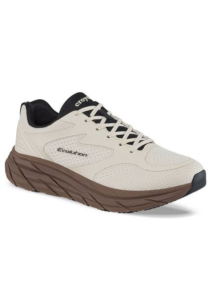 Tenis Running Kelt Beige Croydon Para Hombre