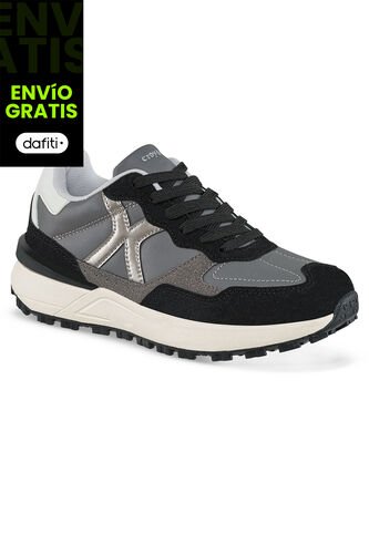 Tenis Urbanos Ruba Negro Croydon Para Mujer Croydon