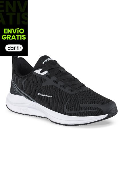 Tenis Running Toosy Negro Para Hombre Croydon