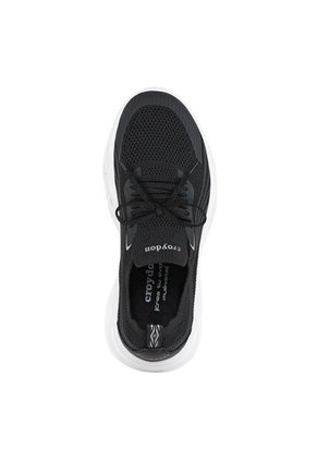 Tenis Para Caminar Nami Negro Croydon Para Mujer