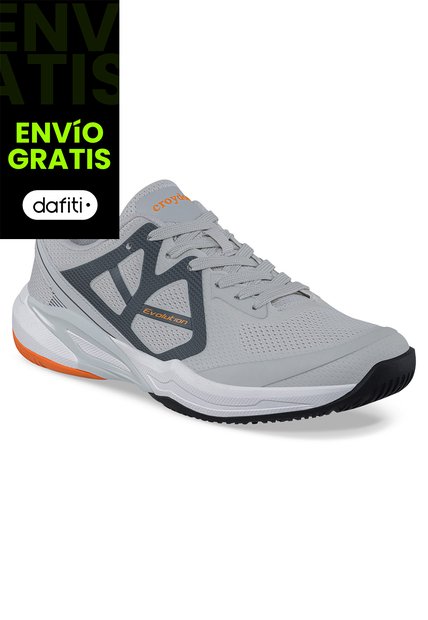 Tenis Entrenamiento Wacod Gris Claro Croydon Para Hombre