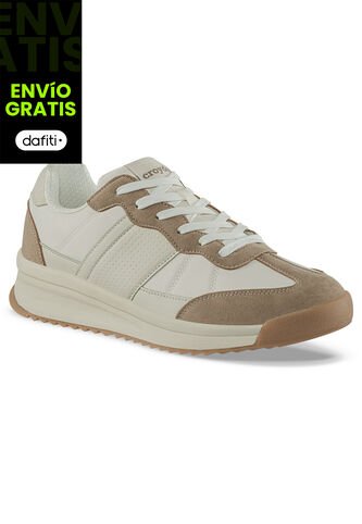 Tenis Urbanos Arcai Beige Croydon Para Hombre Croydon