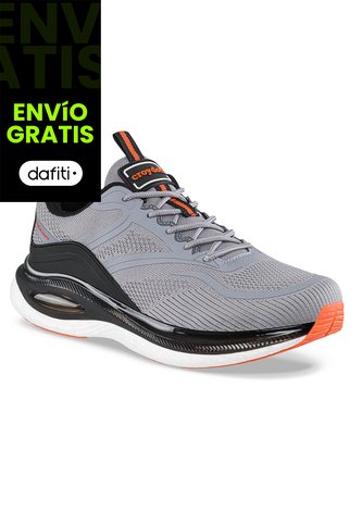 Tenis Running Tinor Gris Croydon Para Hombre Croydon