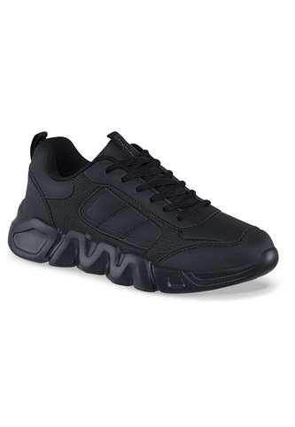 Tenis Colegio Delor Negro Para Niño Y Niña Croydon Croydon