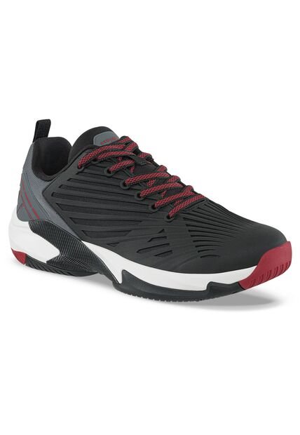 Tenis Entrenamiento Teppor Negro Croydon Para Hombre