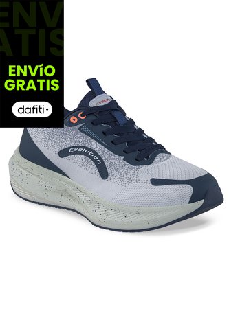 Tenis Running Vebar Gris Croydon Para Hombre Croydon