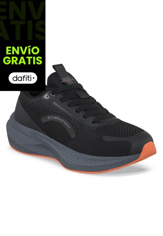 Tenis Running Vebar Negro Croydon Para Hombre Croydon