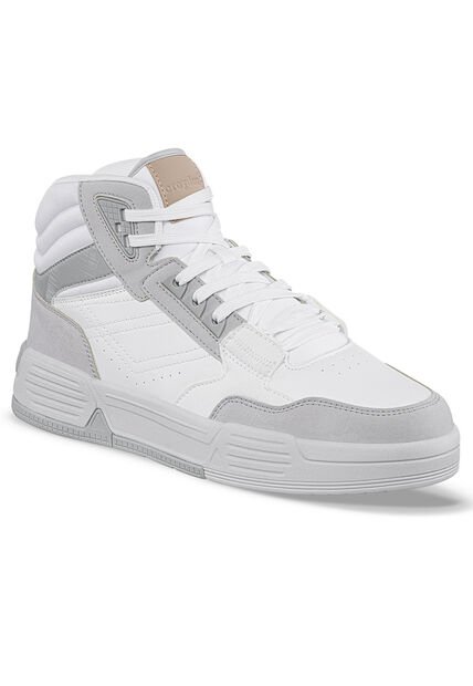 Tenis Urbanos Zidoy Blanco-Gris Para Hombre Croydon