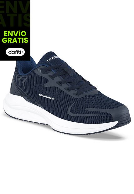 Tenis Running Toosy Azul Osc Para Hombre Croydon