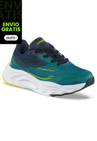 Tenis Running Jubil Verde Croydon Para Niño Croydon