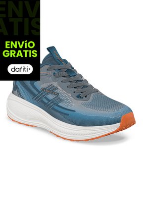 Tenis Running Tegal Azul Croydon Para Hombre