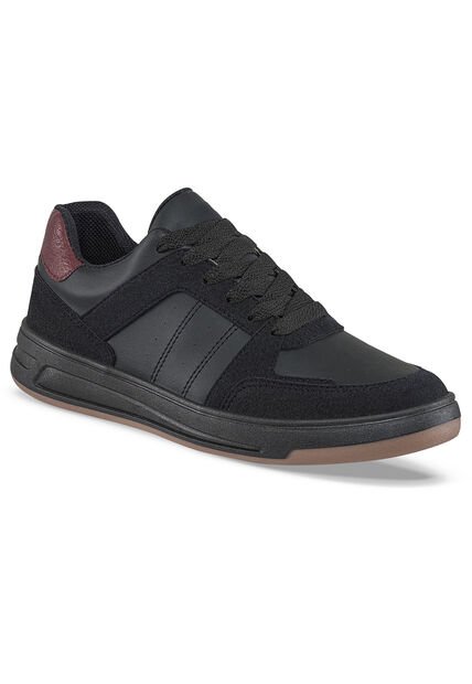 Tenis Urbanos Rolon Negro Para Hombre Croydon