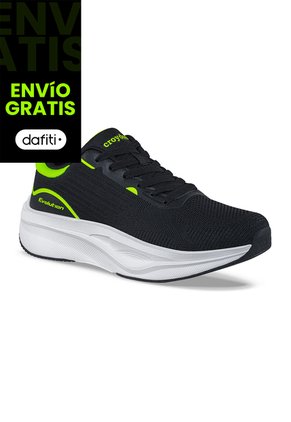 Tenis Running Larek Negro Croydon Para Hombre