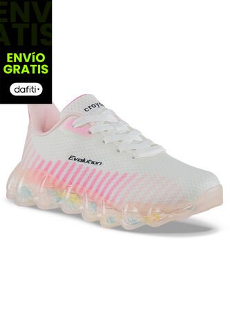 Tenis Running Sillux Rosa Croydon Para Niña Croydon