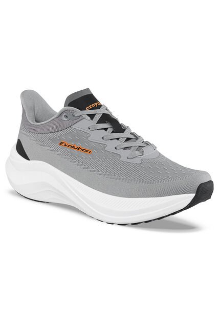 Tenis Running Rimbol Gris Para Hombre Croydon