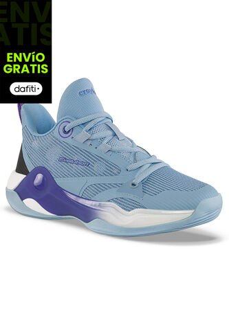 Tenis Basketball Tadin Azul Claro Croydon Para Mujer Croydon