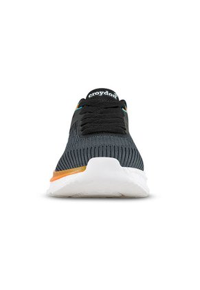 Tenis Running Lotox Negro Para Niño Croydon