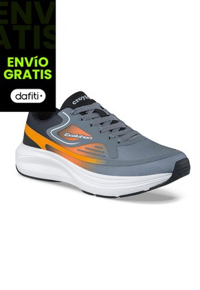 Tenis Running Jadom Gris Croydon Para Hombre