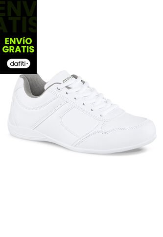 Tenis Escolares Skolary Blanco Para Niña Y Niño Croydon Croydon