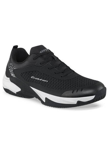 Tenis Entrenamiento Vens Negro Croydon Para Hombre