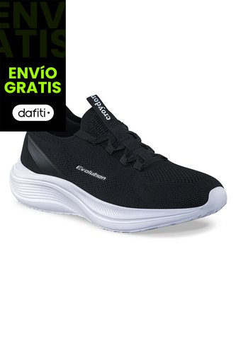 Tenis Para Caminar Vorinux Negro-Blanco Croydon Para Hombre Croydon