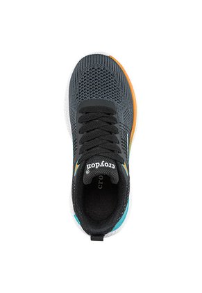 Tenis Running Lotox Negro Para Niño Croydon