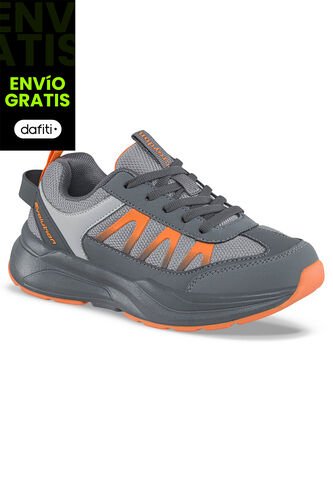 Tenis Running Zibalo Gris Croydon Para Niño Croydon