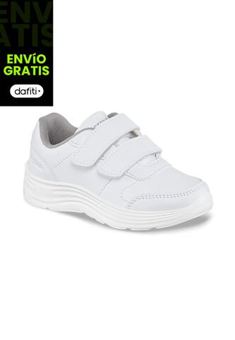 Tenis Escolares Schoology V Blanco Para Niña Y Niño Croydon Croydon