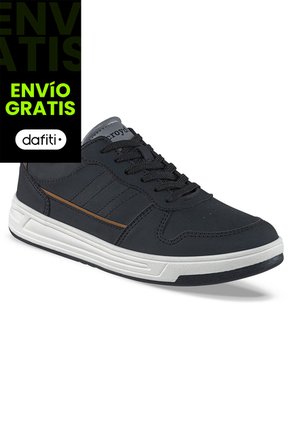 Tenis Casuales Emeryk Negro Croydon Para Hombre