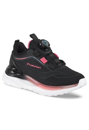 Tenis Running Quarlo Negro-Coral Para Niña Croydon