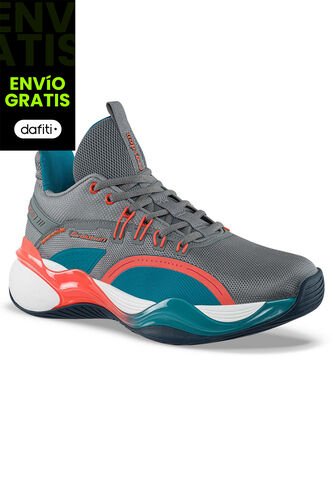 Tenis Basketball Dicori Gris Croydon Para Hombre Croydon