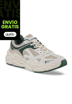 Tenis Urbanos Yaqoj Beige Croydon Para Hombre