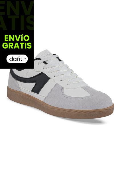 Tenis Casuales Xokod Blanco Croydon Para Hombre