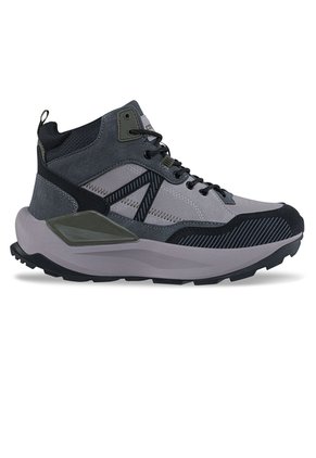Tenis Outdoor Velun Gris-Verde Croydon Para Hombre