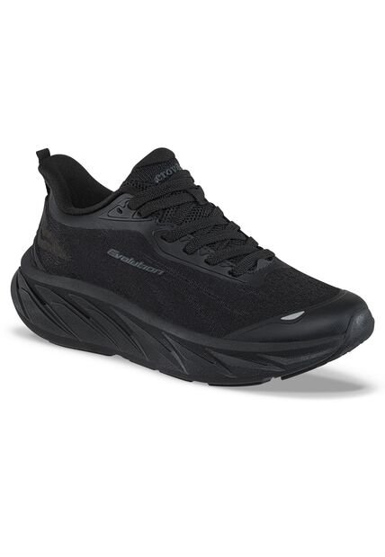 Tenis Running Bimi Negro-Negro Croydon Para Mujer