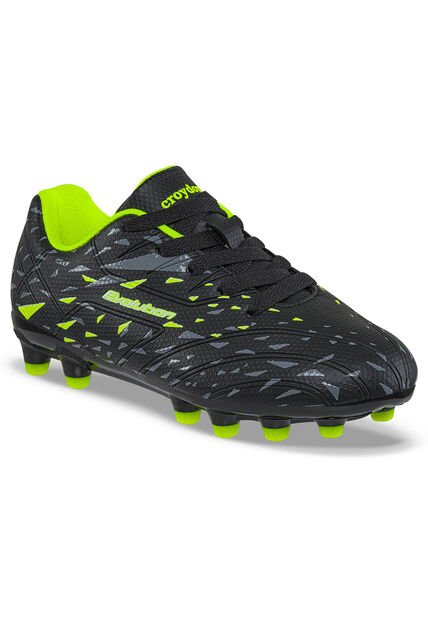 Guayos Grama Aplix Negro Para Niño Croydon