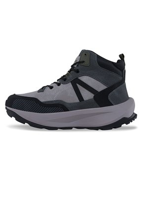 Tenis Outdoor Velun Gris-Verde Croydon Para Hombre