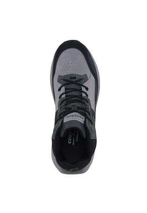 Tenis Outdoor Velun Gris-Verde Croydon Para Hombre